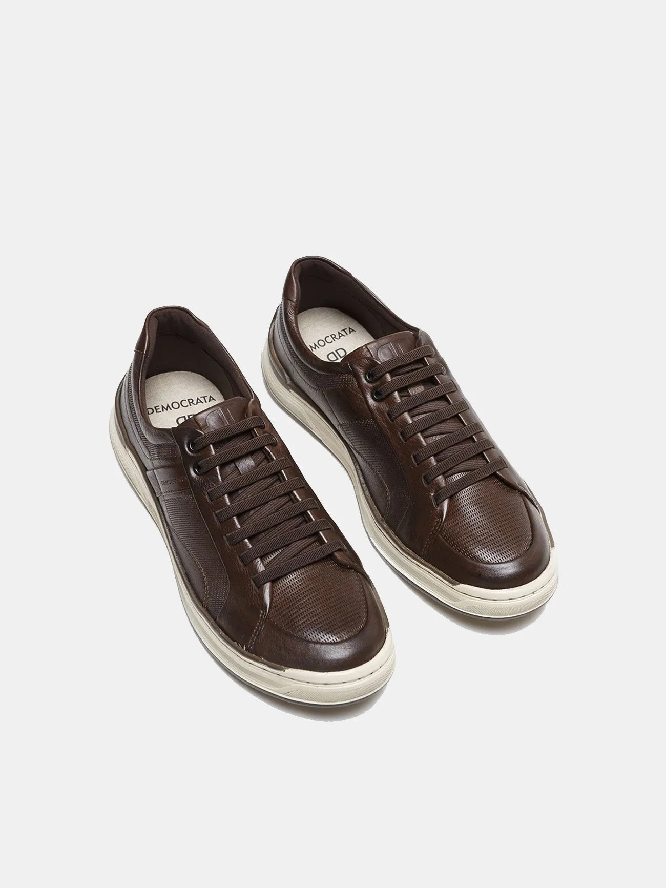 Democrata Men's Denim Loop Lace Up Shoes