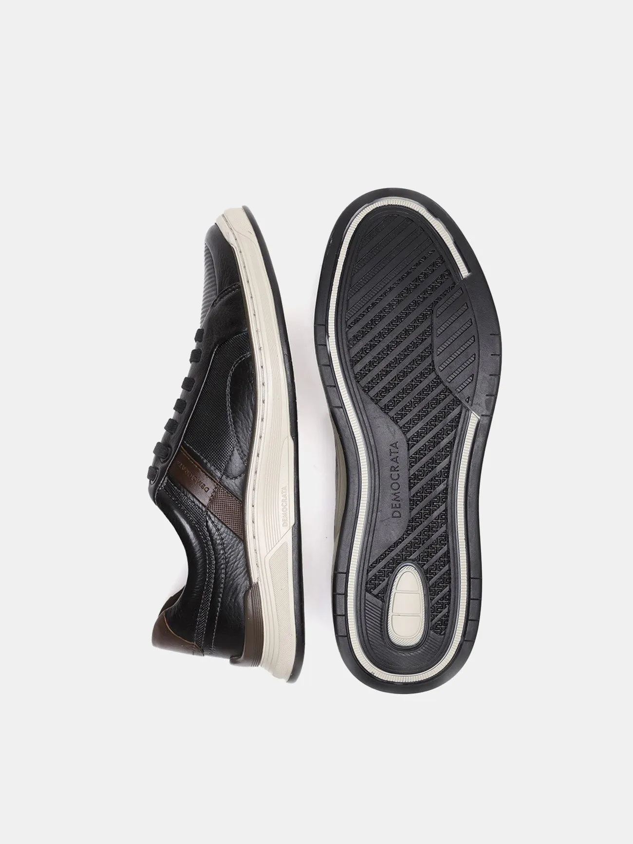 Democrata Men's Denim Loop Lace Up Shoes