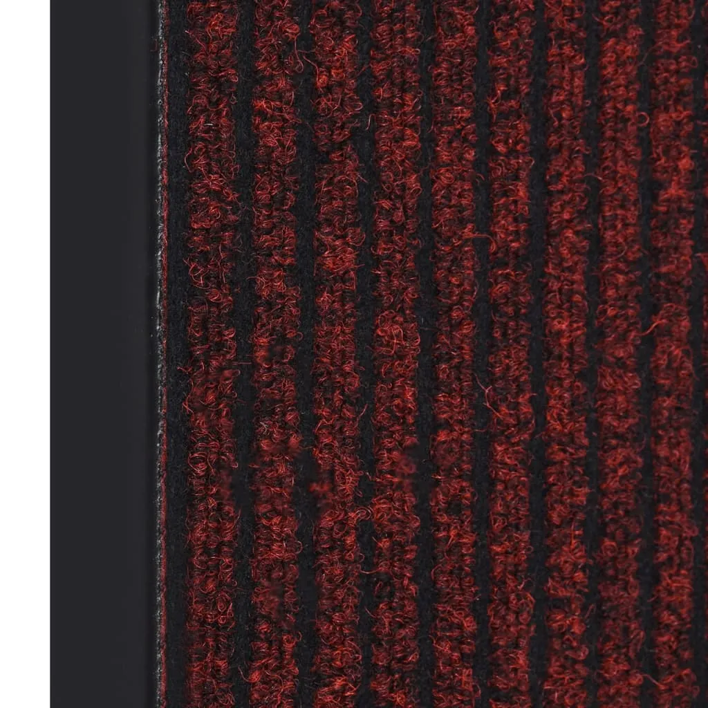 Doormat  Striped Red 40x60 cm