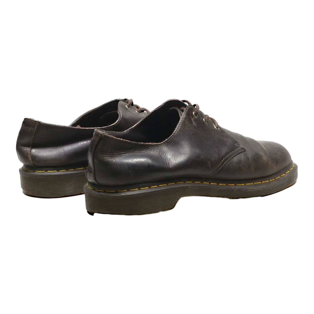 DR MARTENS 1461 Derby Shoes Black Leather Mens UK 11