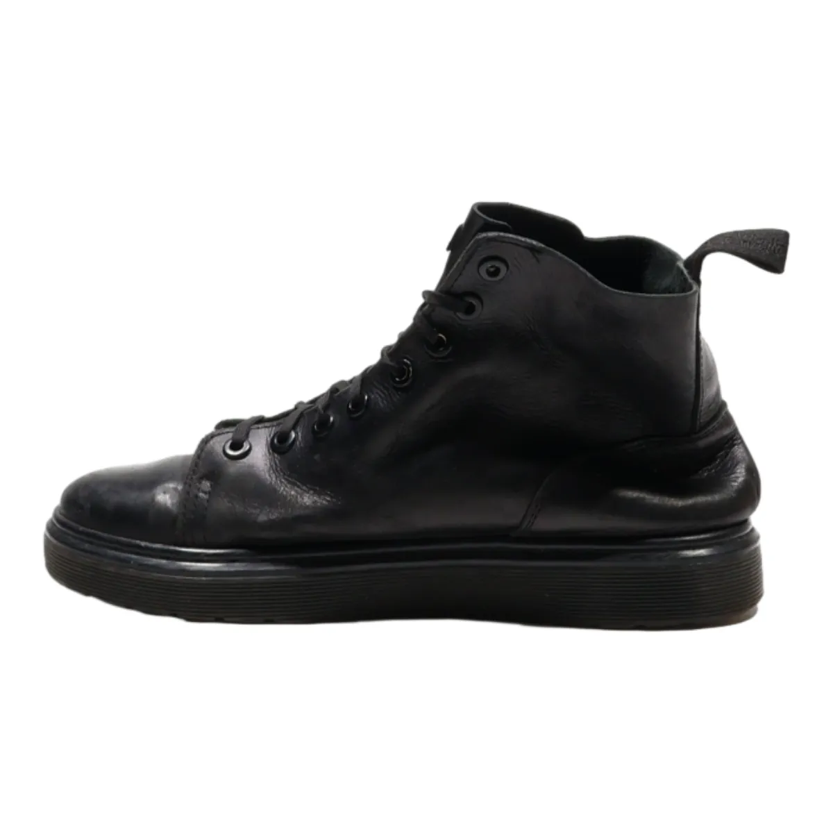 DR MARTENS Talib Lace-Up Boots Black Leather Womens UK 5