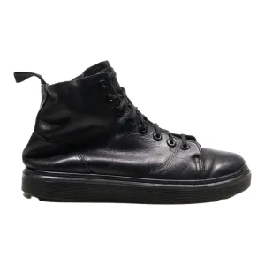DR MARTENS Talib Lace-Up Boots Black Leather Womens UK 5