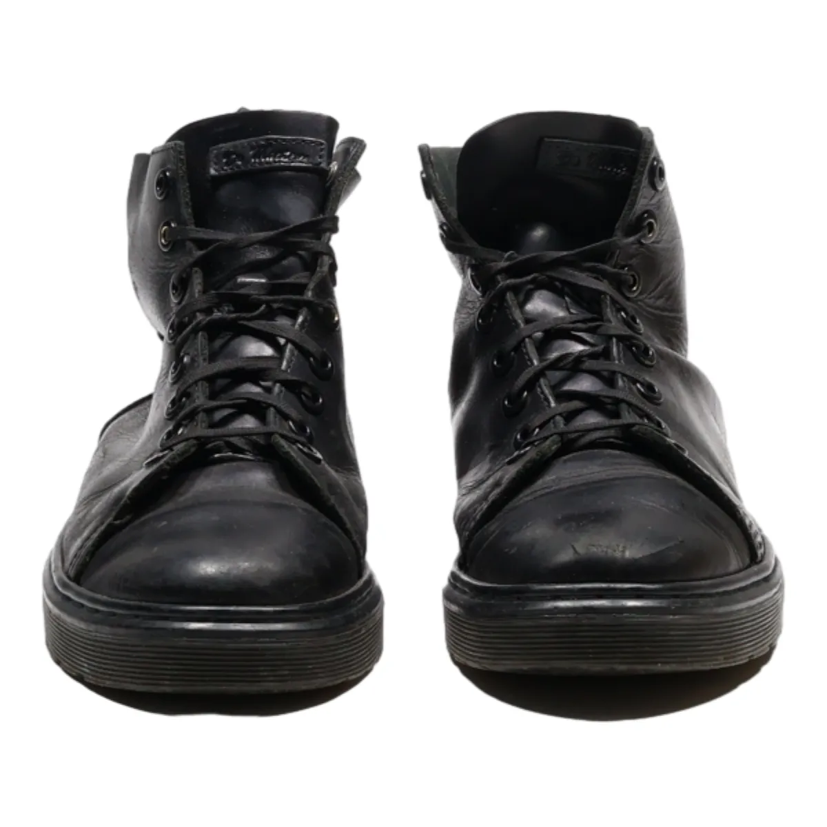 DR MARTENS Talib Lace-Up Boots Black Leather Womens UK 5