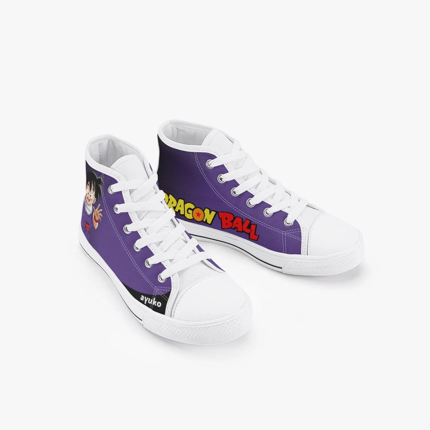 Dragon Ball Super Son Gohan Kids A-Star High Anime Shoes