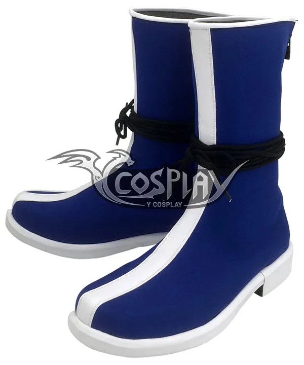 Dragon Ball Super Son Goku Blue White Shoes Cosplay Boots