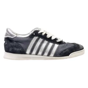 DSQUARED2 Sneaker Trainers Black Leather Womens UK 6