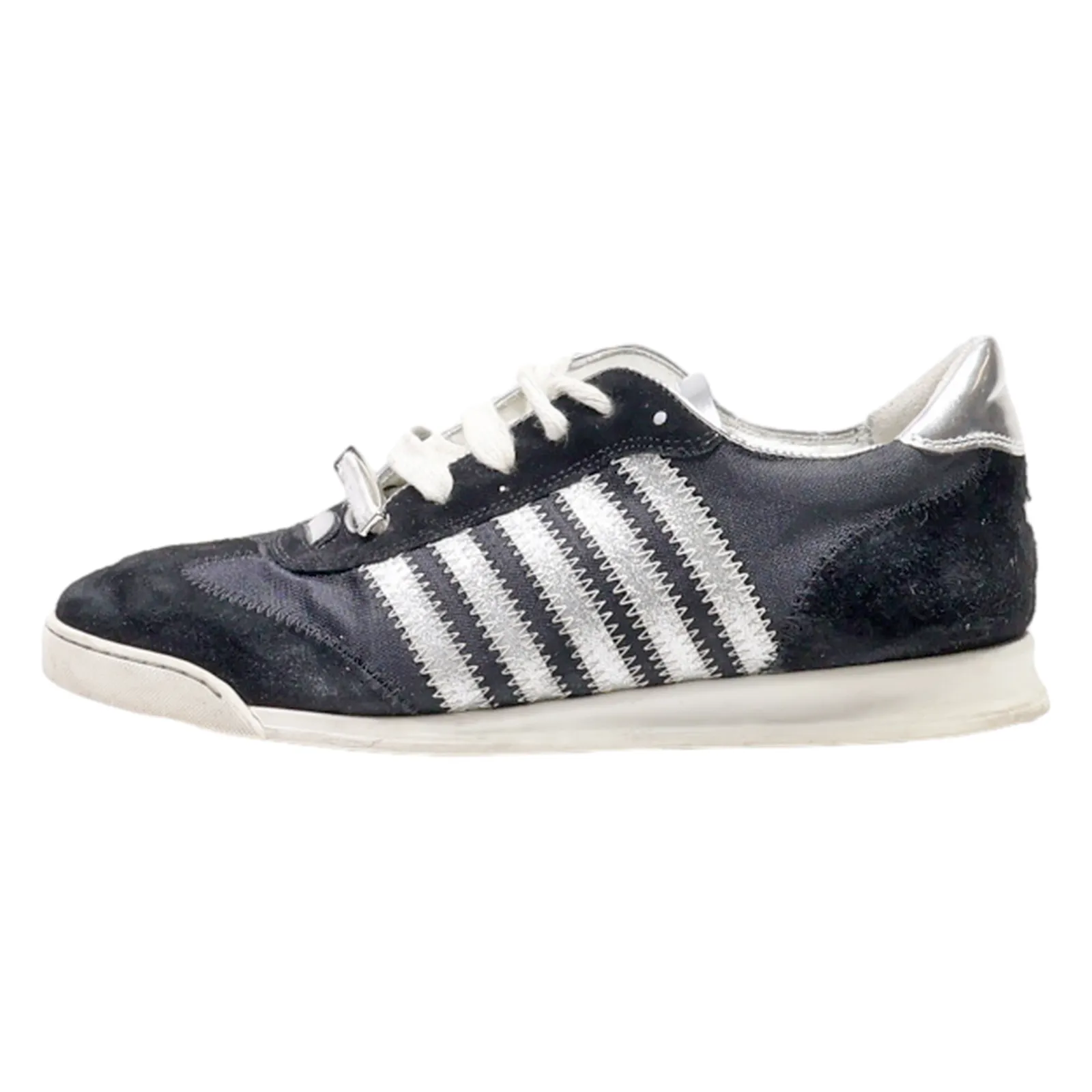 DSQUARED2 Sneaker Trainers Black Leather Womens UK 6