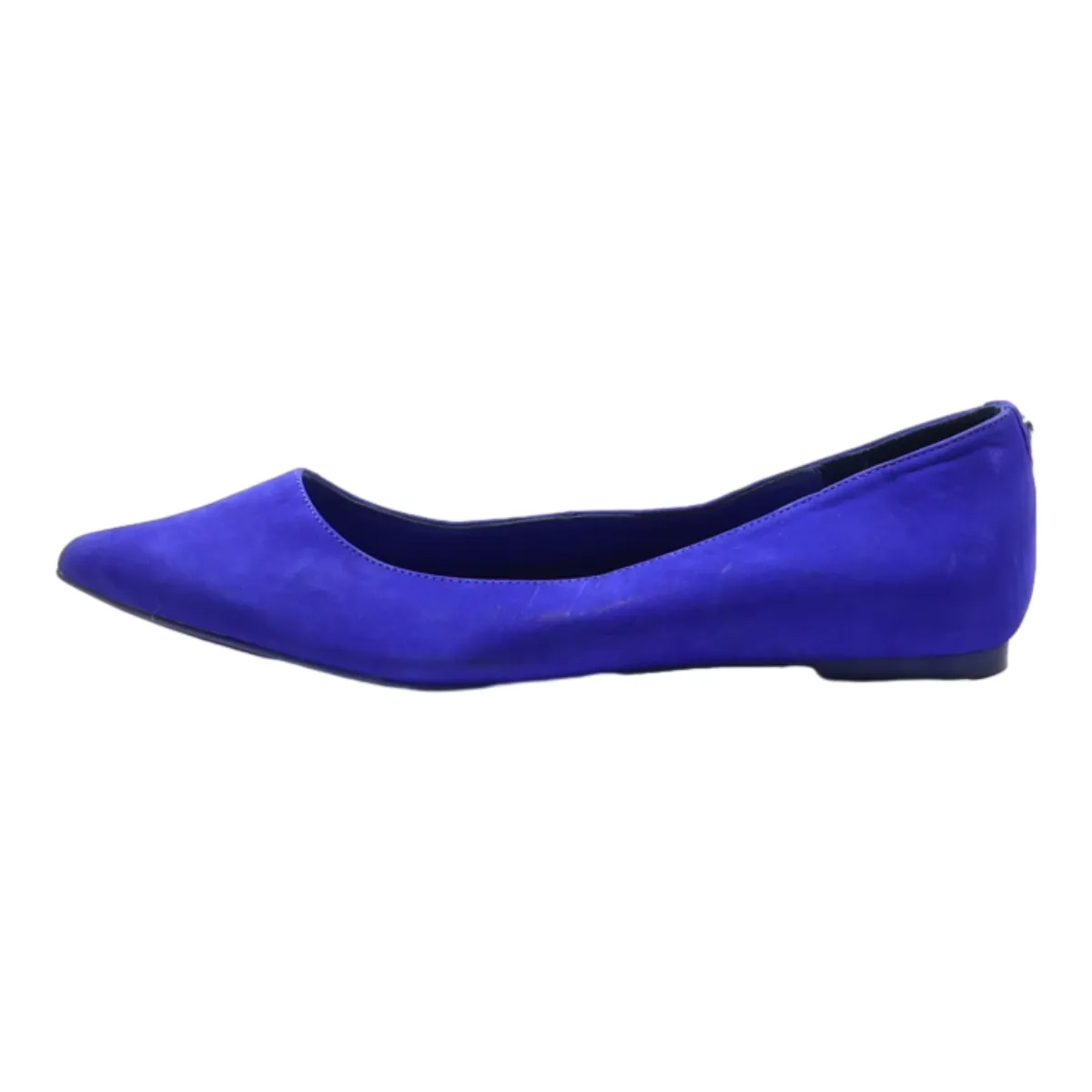 DUNE Ballet Shoes Blue Leather Womens UK 7