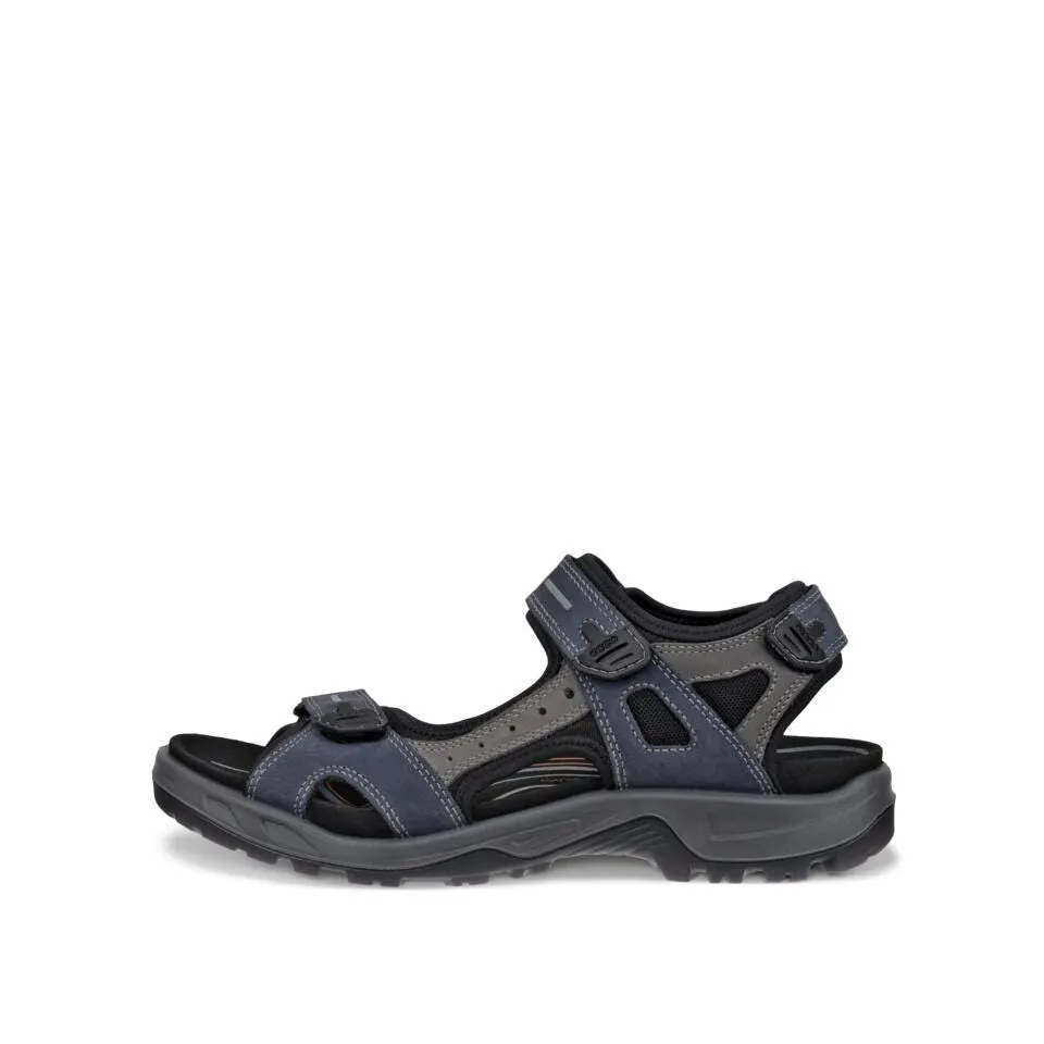 Ecco Men's Yucatan Offroad Nubuck Outdoor Sandal - Marine