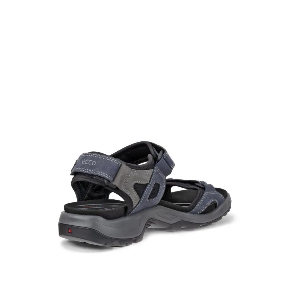 Ecco Men's Yucatan Offroad Nubuck Outdoor Sandal - Marine