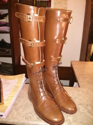 Equestrian - Lace Up Riding Boots
