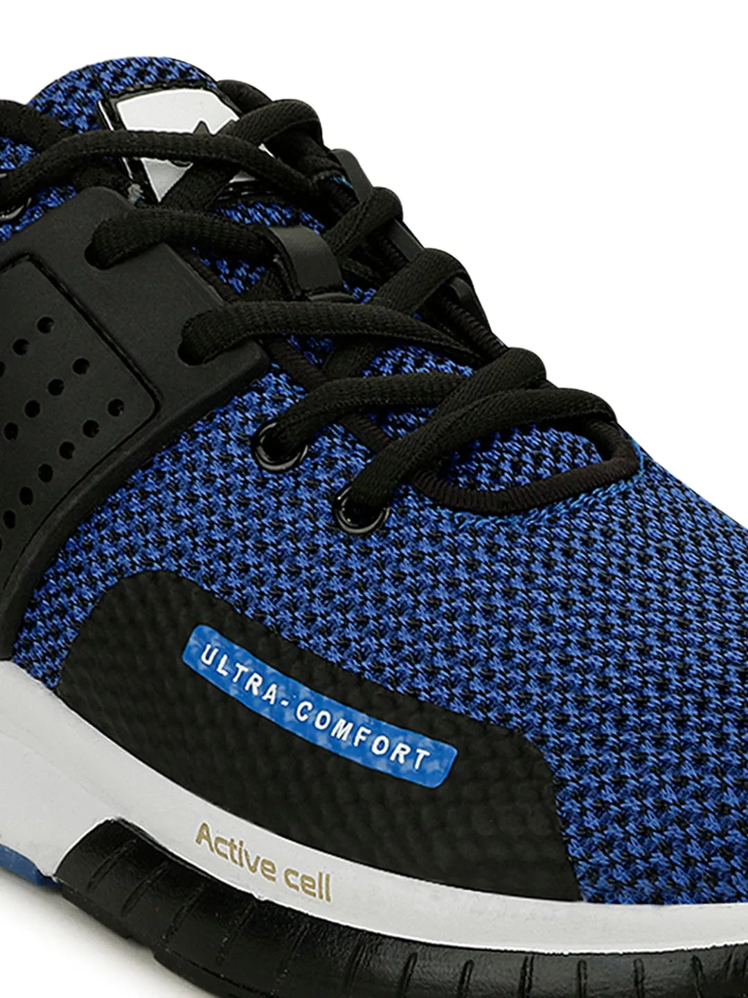 FASTECH Black Men's Running Shoes