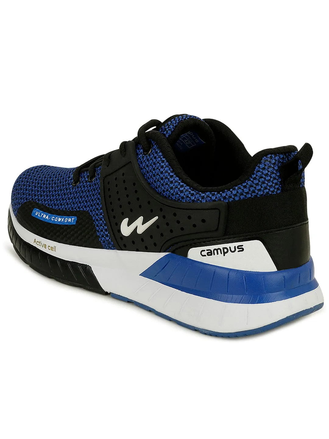 FASTECH Black Men's Running Shoes