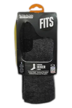 Fits Medium Hiker Crew Sock