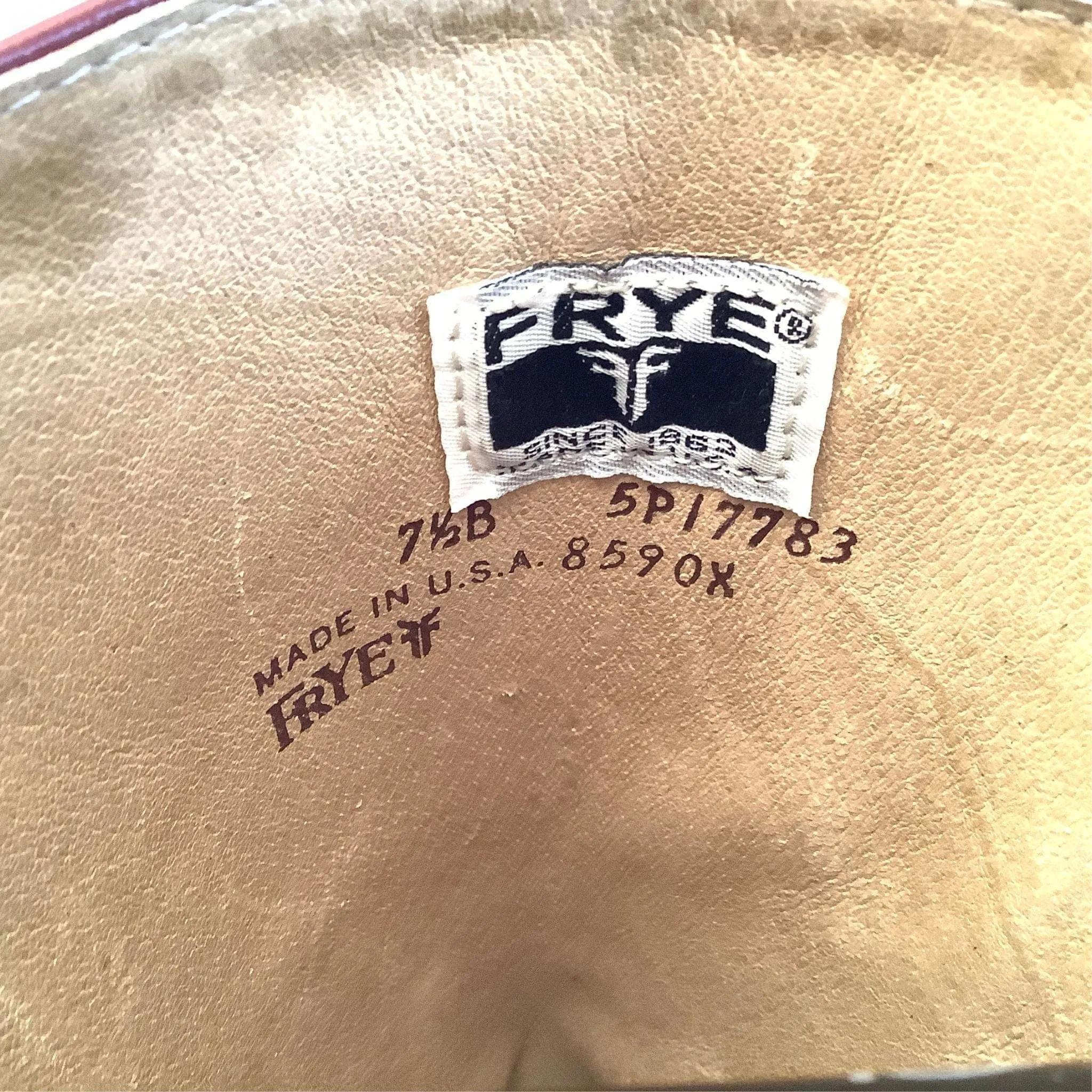Frye Burgundy Boots