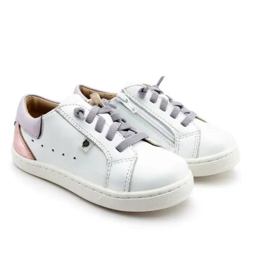 Girls Sneaker with Zipper Closure Quest #6153