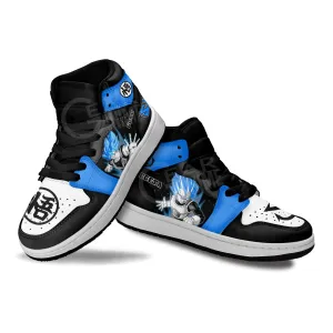 Goku and Vegeta Blue Kids Sneakers Dragon Ball Anime Shoes For Kids