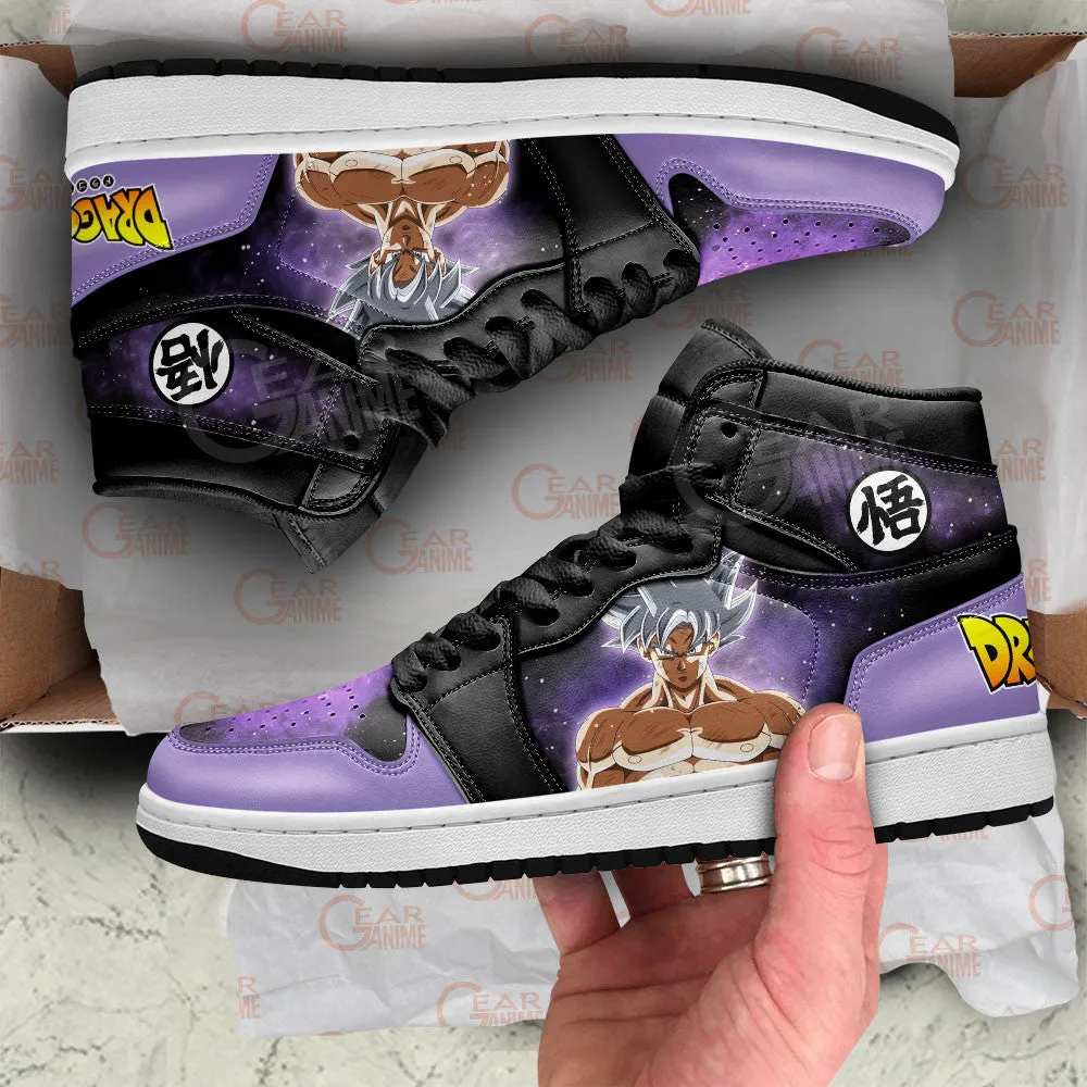 Goku Ultra Instinct Sneakers Custom Dragon Ball Anime Shoes Mix Galaxy