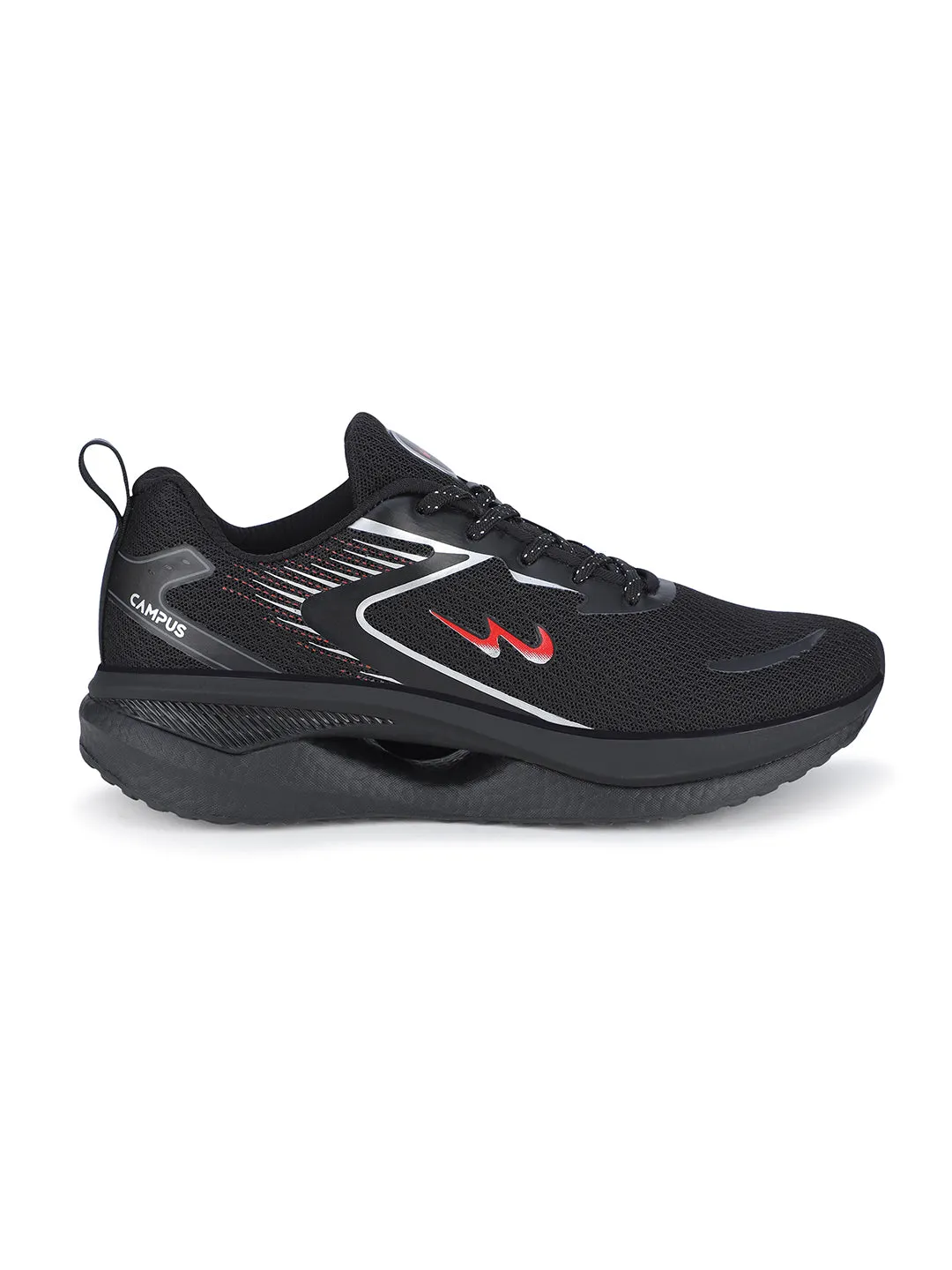 GRAFFITI Black Men's Running Shoes