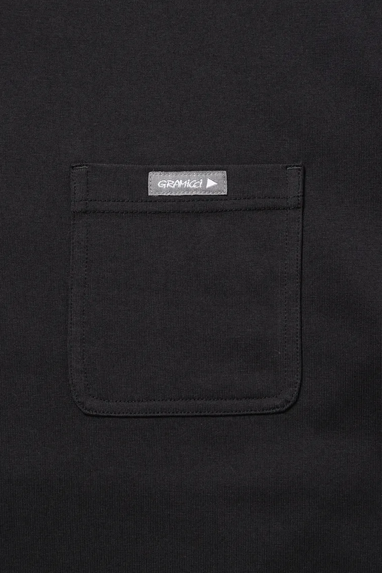 Gramicci x and wander Backprint Tee - Black