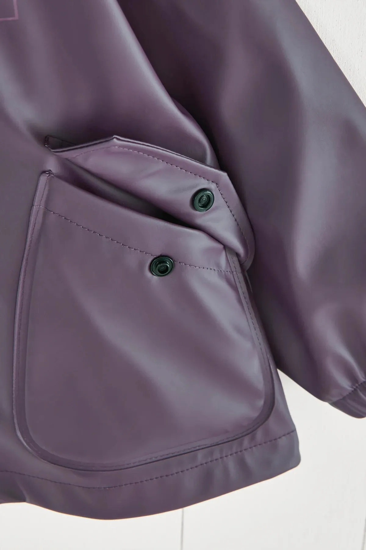 Grass & Air: Rainster Jacket - Amethyst Purple