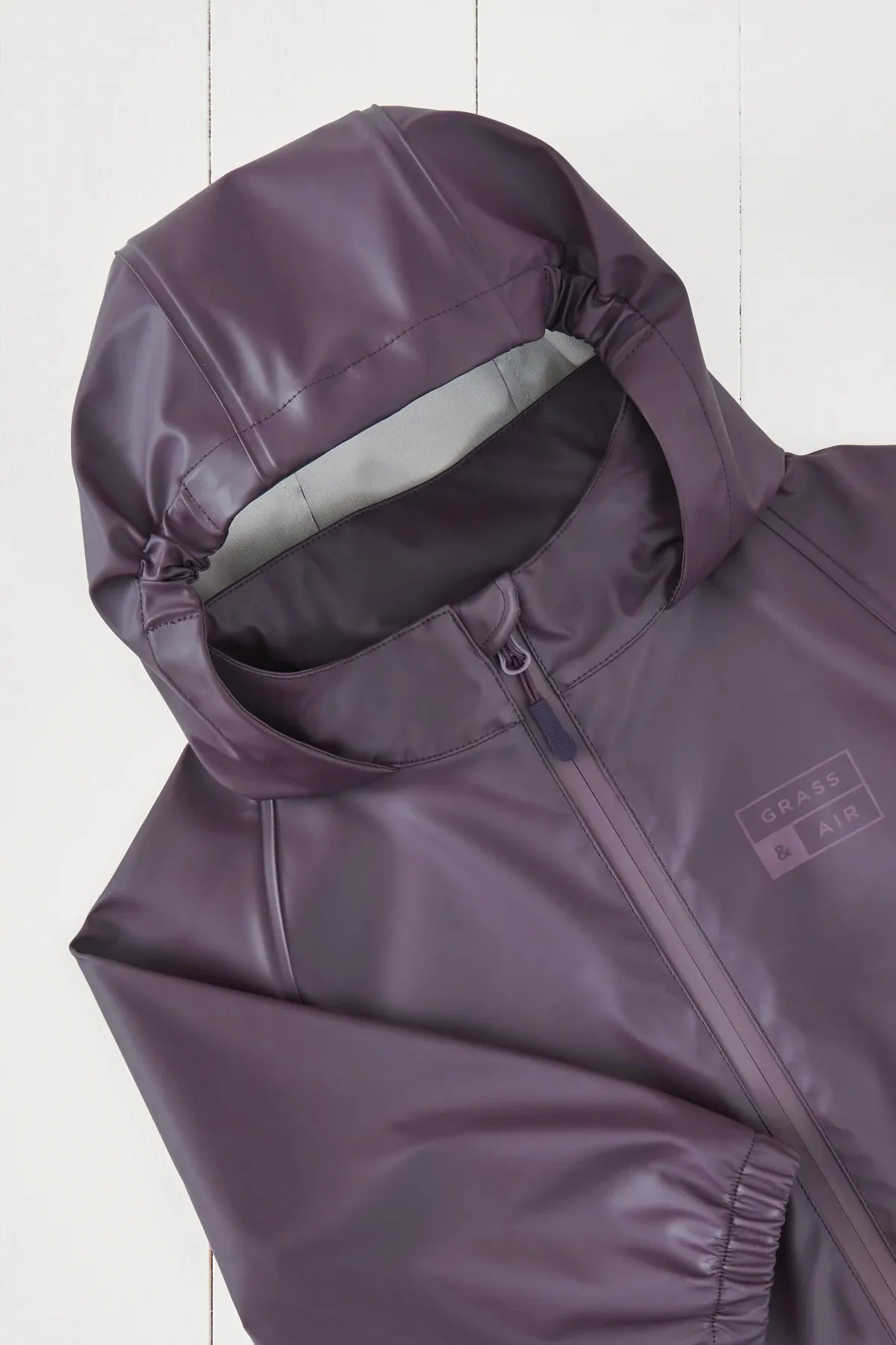 Grass & Air: Rainster Jacket - Amethyst Purple