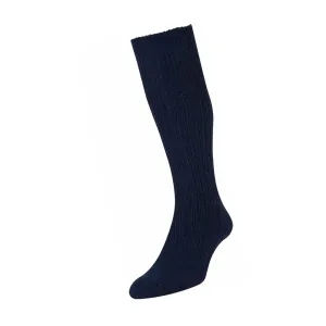 HJ Wool Rich Commando Sock – NATO Approved, Wool Blend & Durable Comfort | Navy