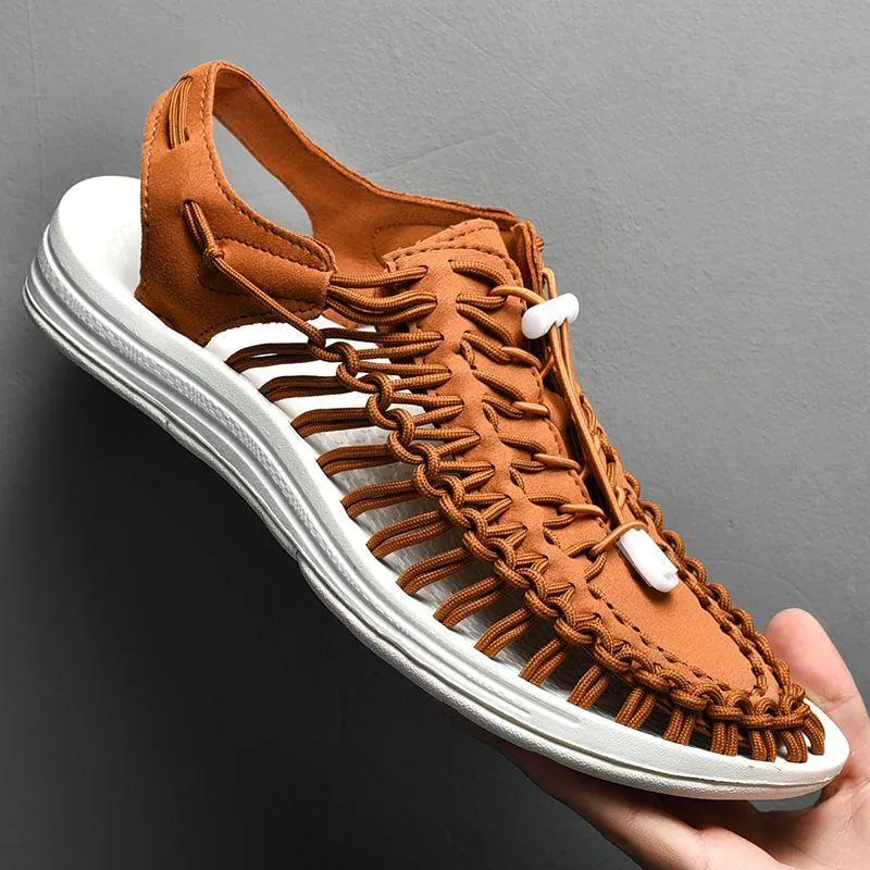 🔥Hot Sale Men's Summer Hand-Woven Sandals
