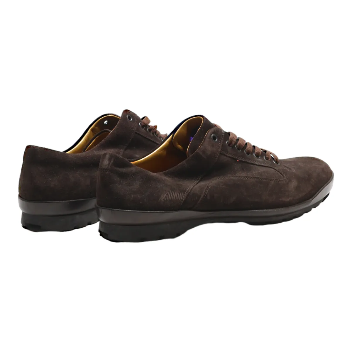 HUGO BOSS Sneaker Trainers Brown Suede Mens UK 8