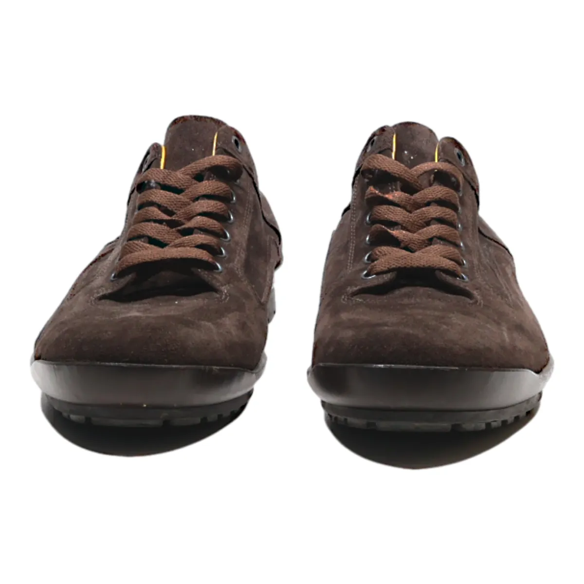 HUGO BOSS Sneaker Trainers Brown Suede Mens UK 8