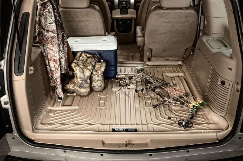 Husky Liners Weatherbeater Cargo Liner Plastic Black Under 3rd Seat - GM Fullsize SUV 2001-14