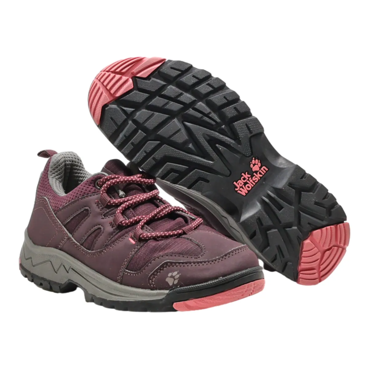 JACK WOLFSKIN Sneaker Trainers Purple Synthetic Womens UK 4