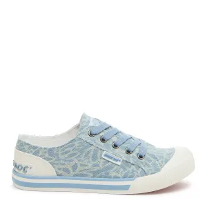 Jazzin Light Blue Printed Trainers Jazzin Light Blue Printed Trainers