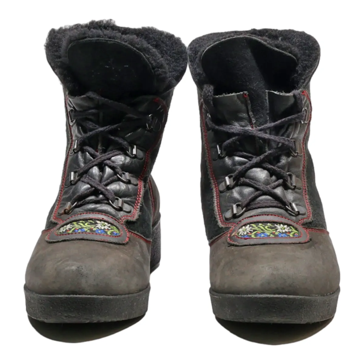 KANDAKAR Snow Boots Black Synthetic Womens UK 3