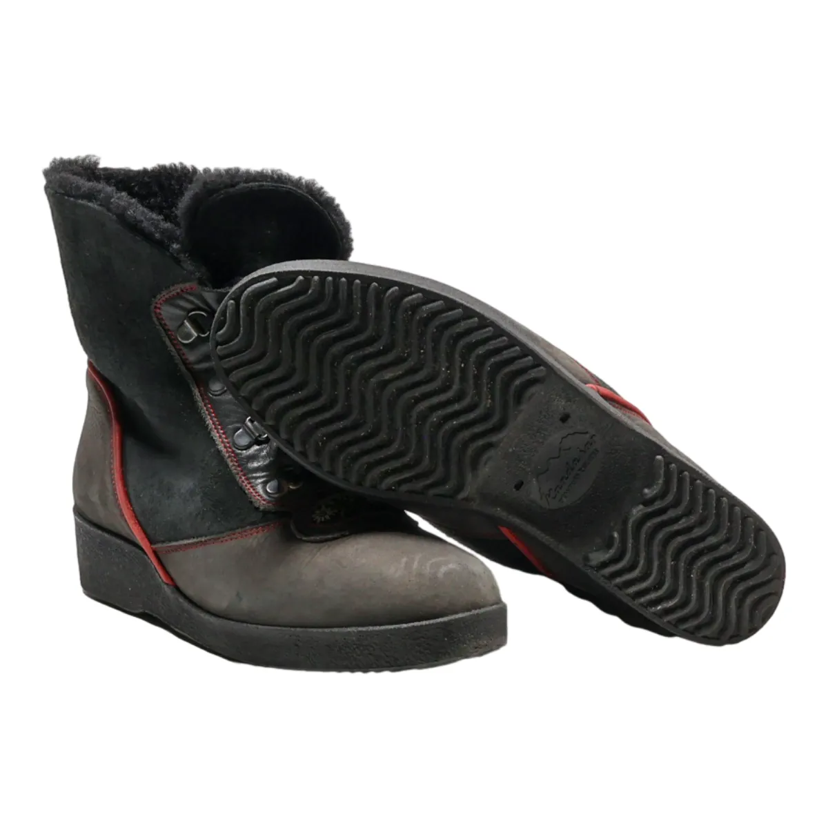 KANDAKAR Snow Boots Black Synthetic Womens UK 3