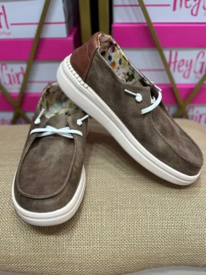 Kayak 2 by Corkys Footwear in Tan Distressed Final Sale