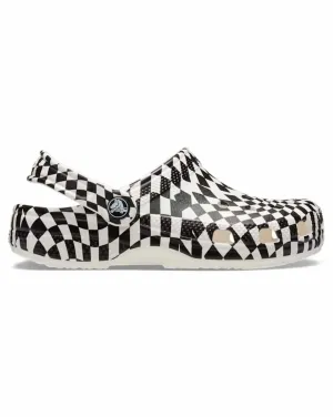 Kids Classic Warped Checker Clog