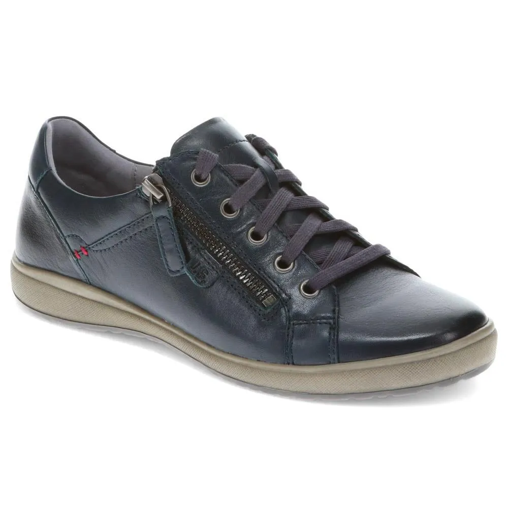 Lace-Up Leather Trainers - JOSEF40512 / 326 496