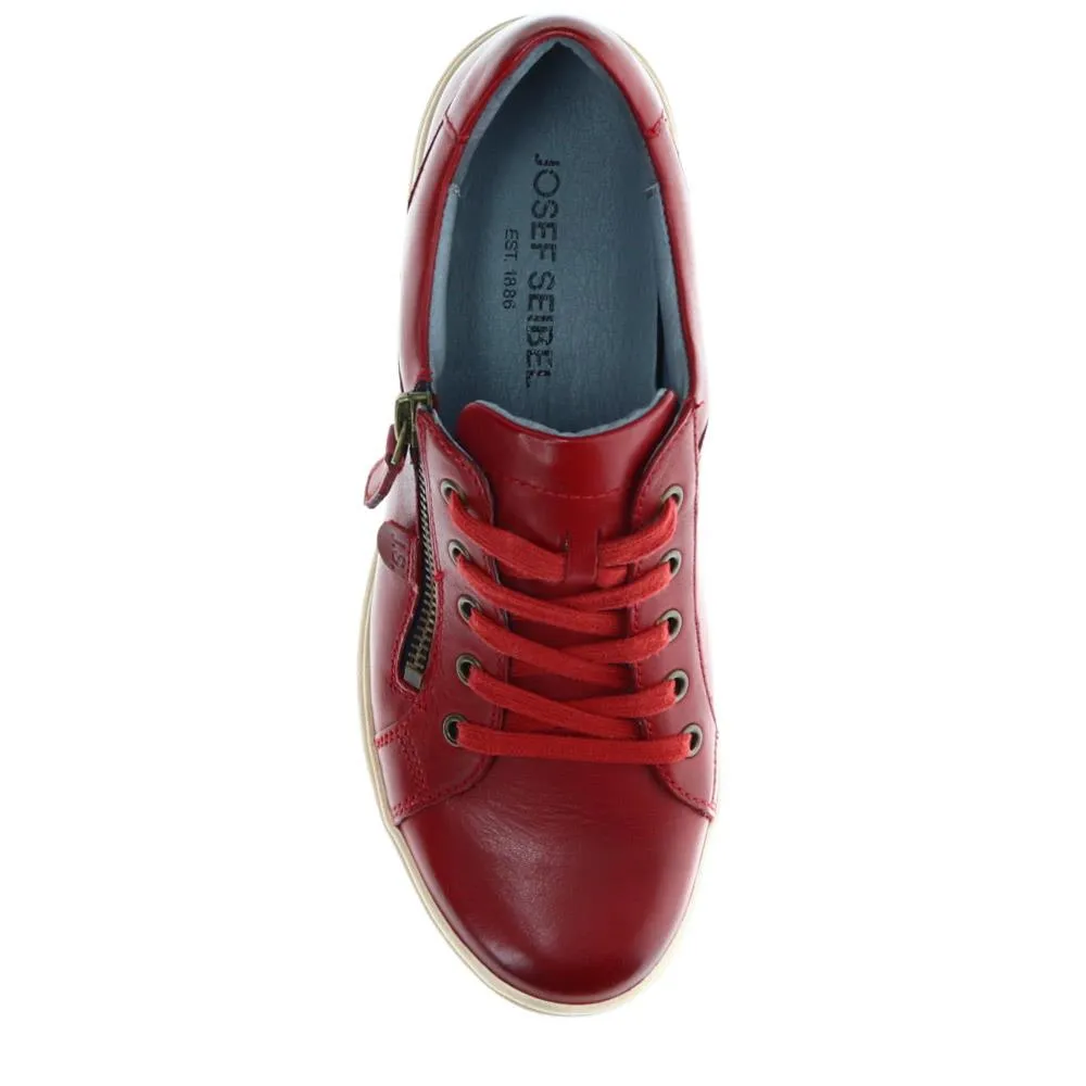 Lace-Up Leather Trainers - JOSEF40512 / 326 496