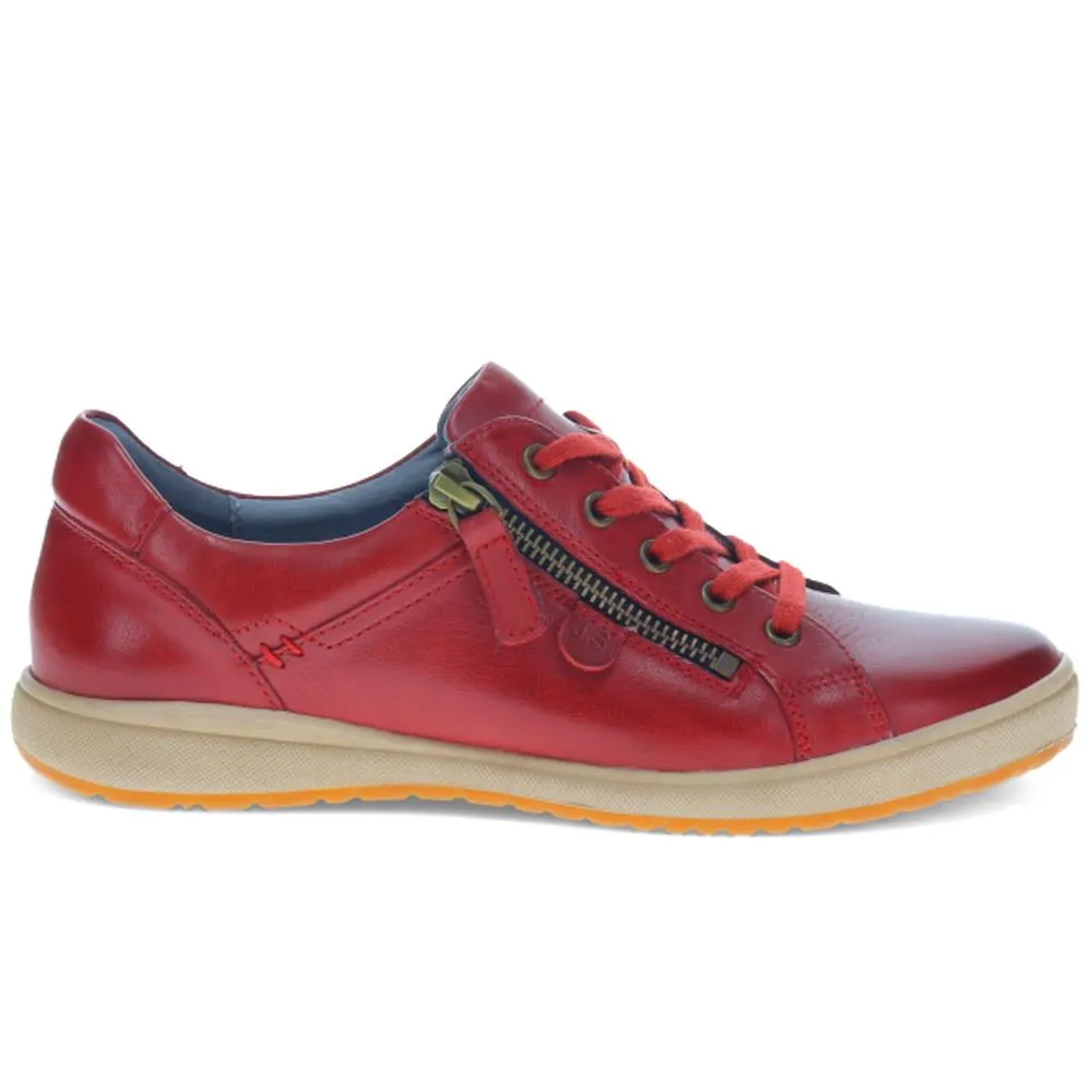 Lace-Up Leather Trainers - JOSEF40512 / 326 496