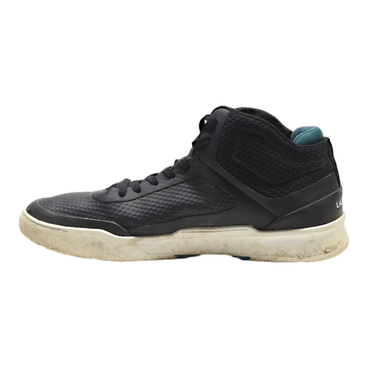 LACOSTE High Top Trainers Black Synthetic Mens UK 9.5