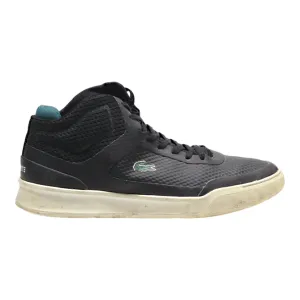 LACOSTE High Top Trainers Black Synthetic Mens UK 9.5