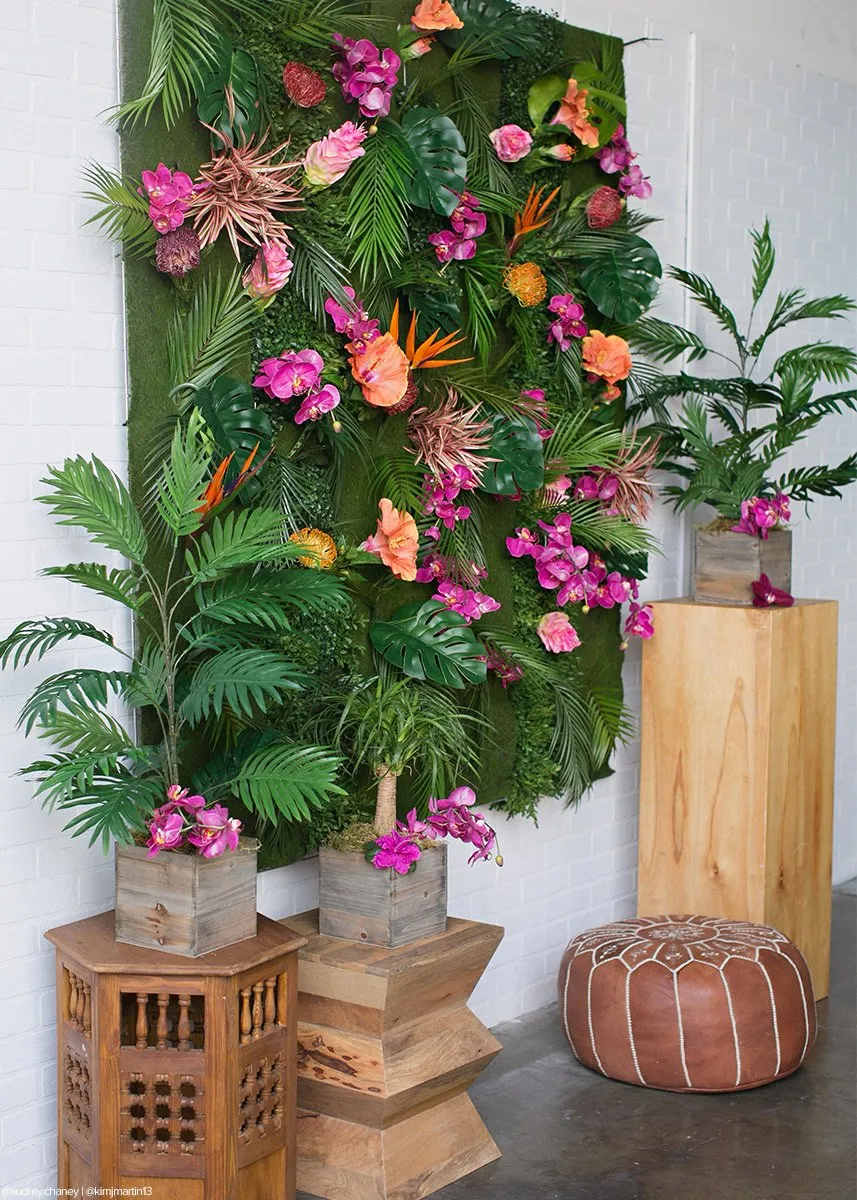 Large Indoor/Outdoor Artificial Bird of Paradise Spray - 36"