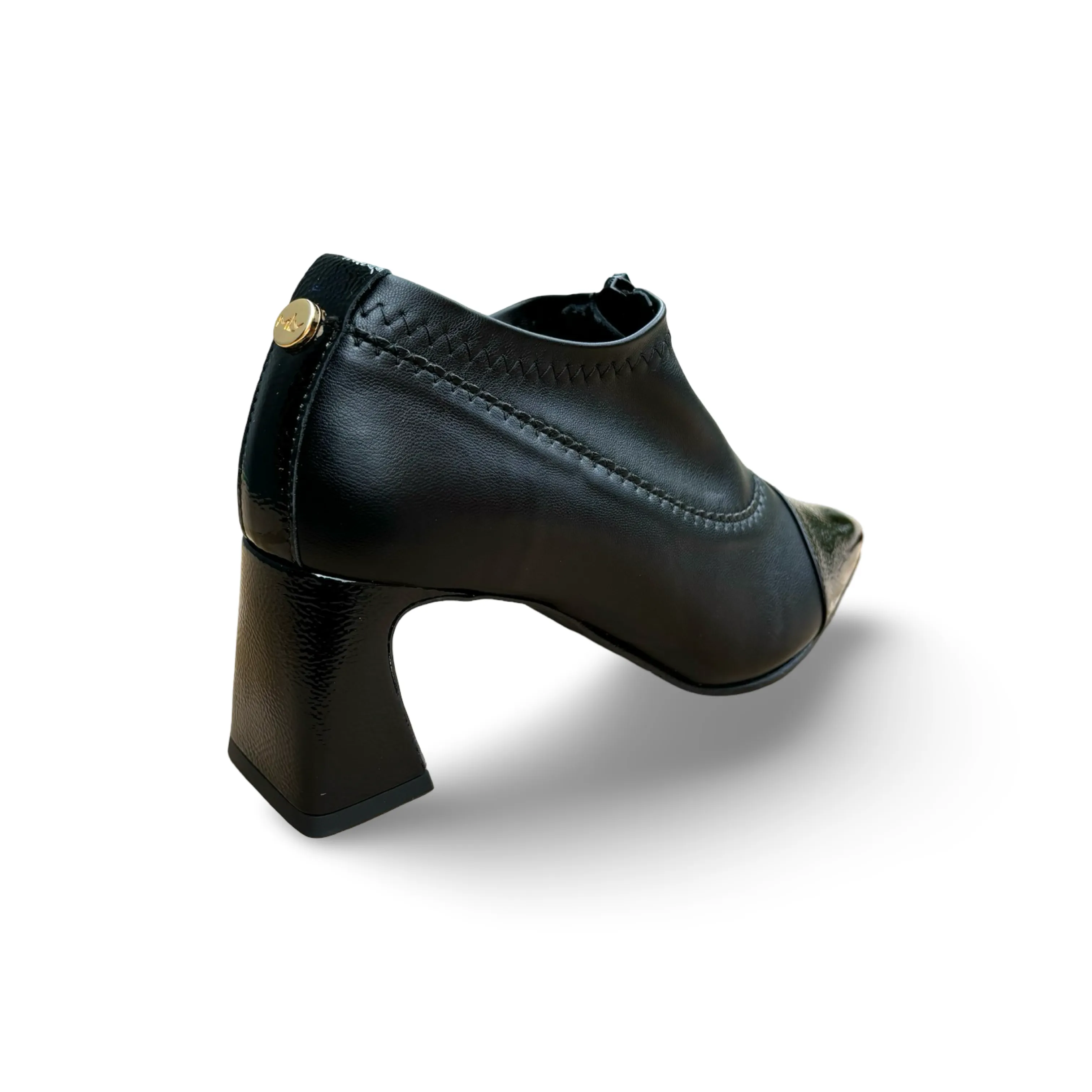 LIA Black Stretch Bootie