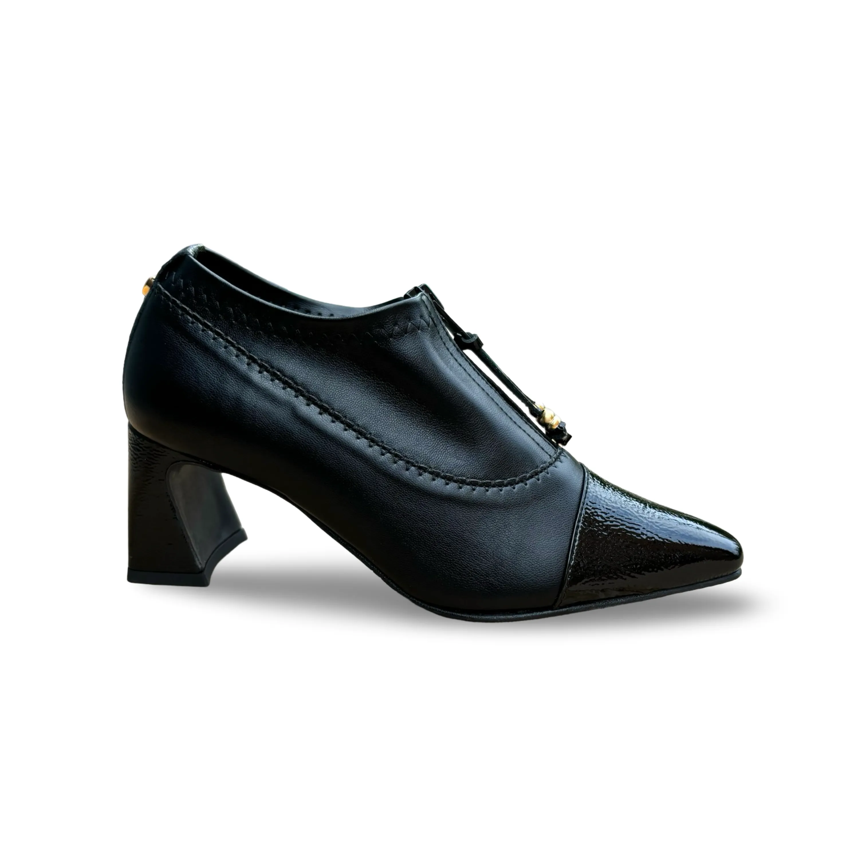 LIA Black Stretch Bootie