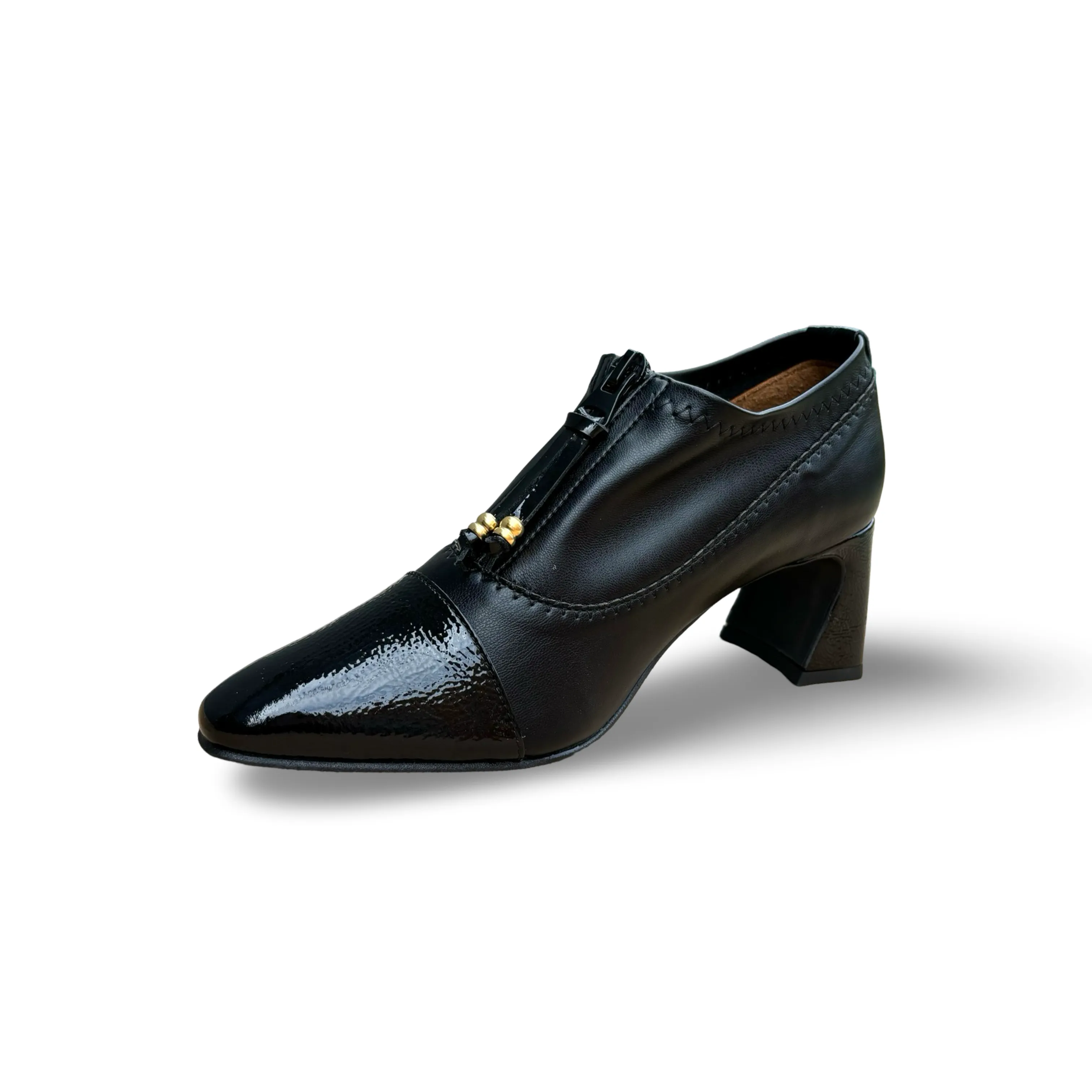 LIA Black Stretch Bootie