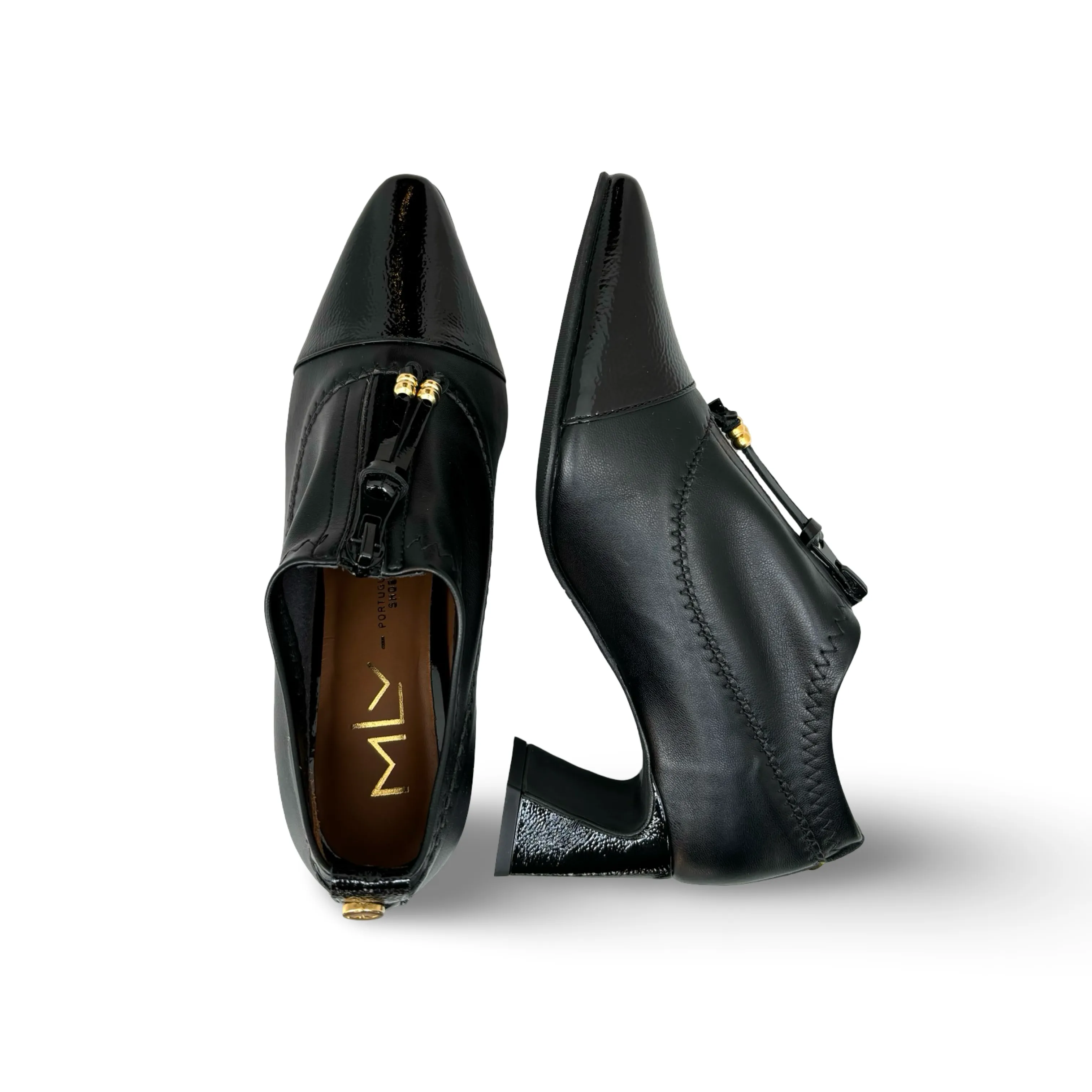LIA Black Stretch Bootie