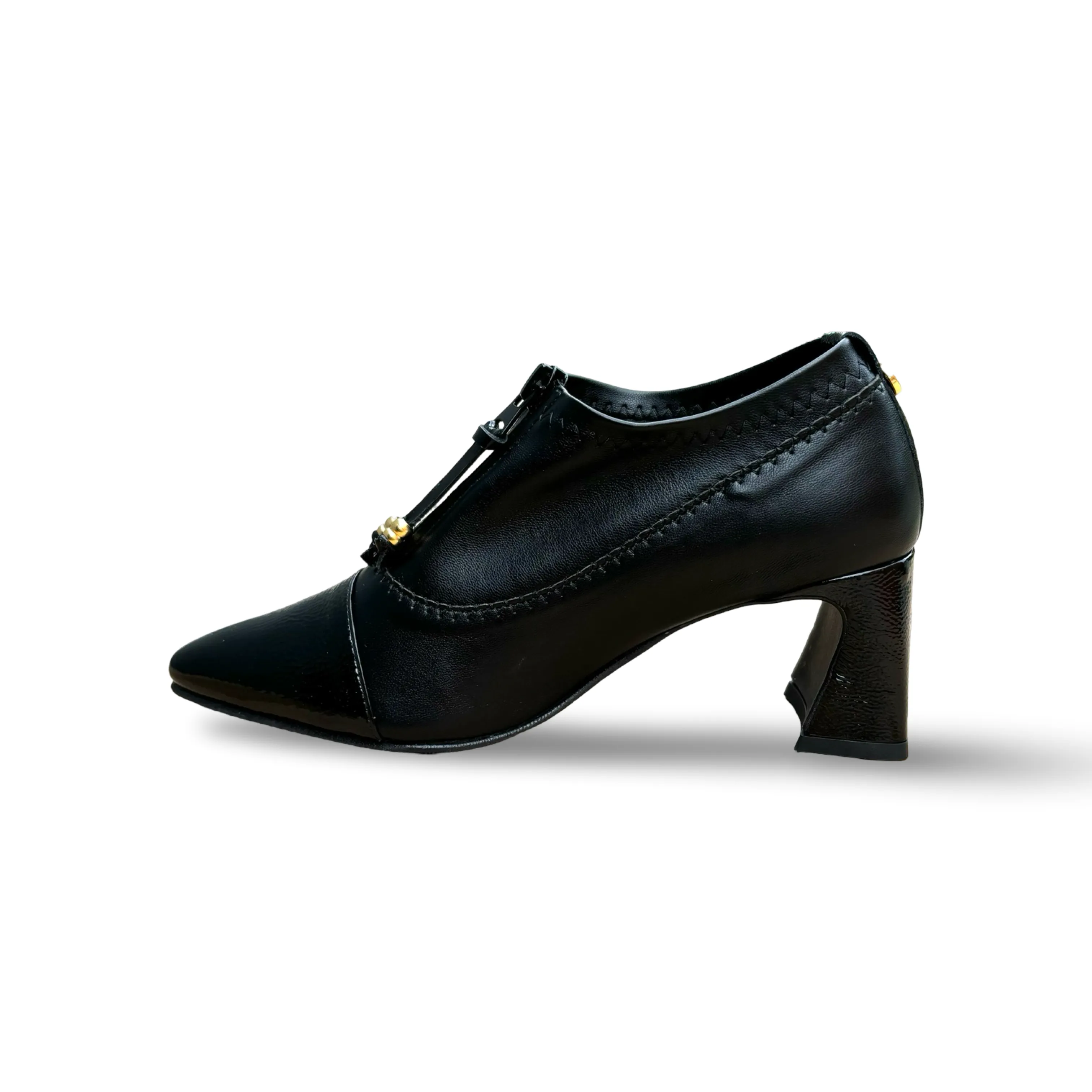 LIA Black Stretch Bootie