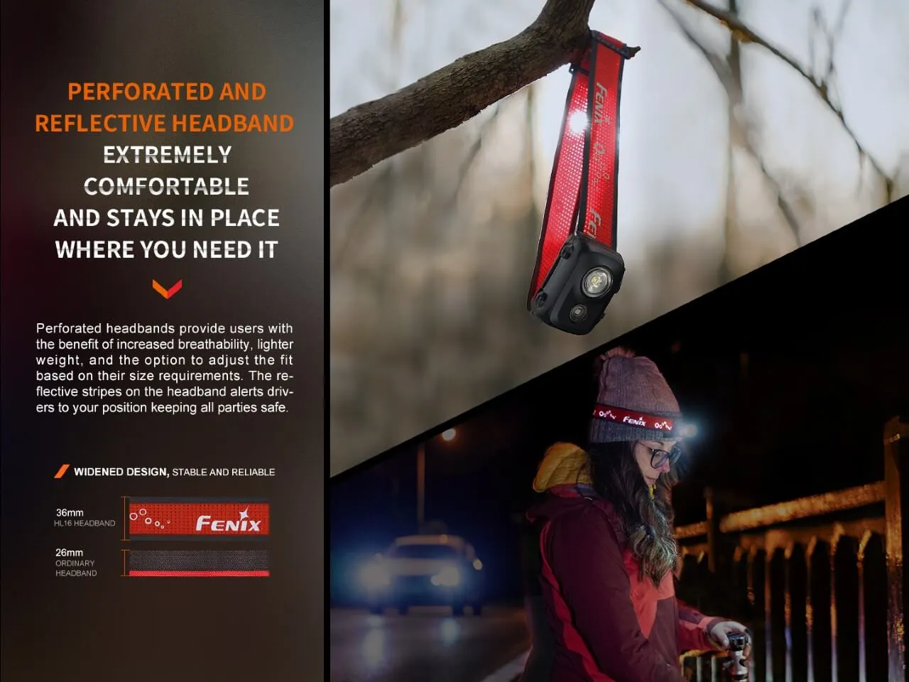 Lightweight Outdoor Hiking LED Headlamp - HL16