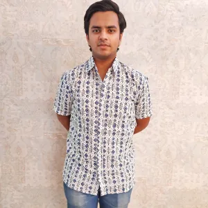 Mehran hand block cotton shirt